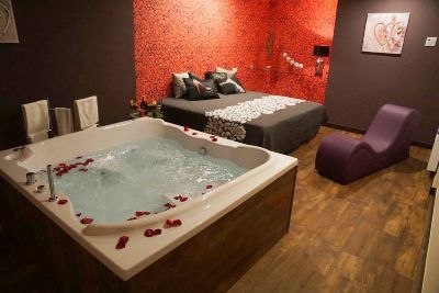Hospedajes para matrimonios con hidromasaje en la habitación