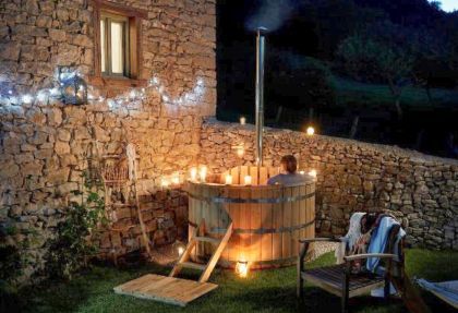 Hotel con jacuzzi bajo las estrellas en San Valentín