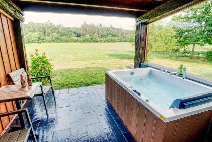 Hotel para San Valentín con jacuzzi y vistas al monte
