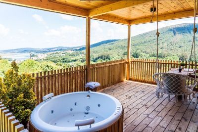 Hoteles con jacuzzi bajo las estrellas