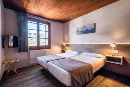 Hoteles para San Valentín con vistas a la montaña nevada en Cataluña