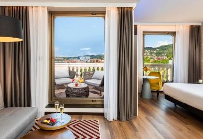 Mejor hotel para San Valentín en Vizcaya con vistas a la ciudad